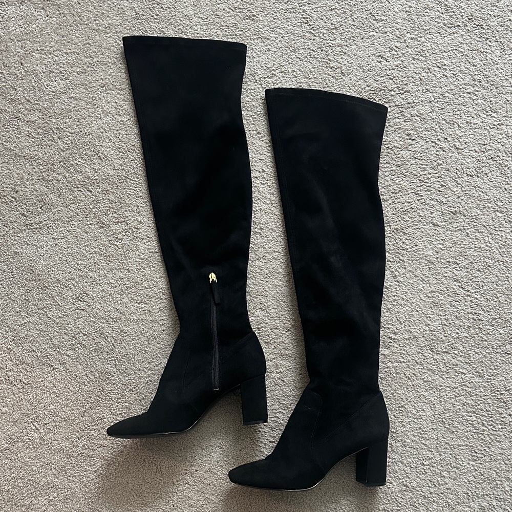 Nine West Xperian Over The Knee Boot black size 10